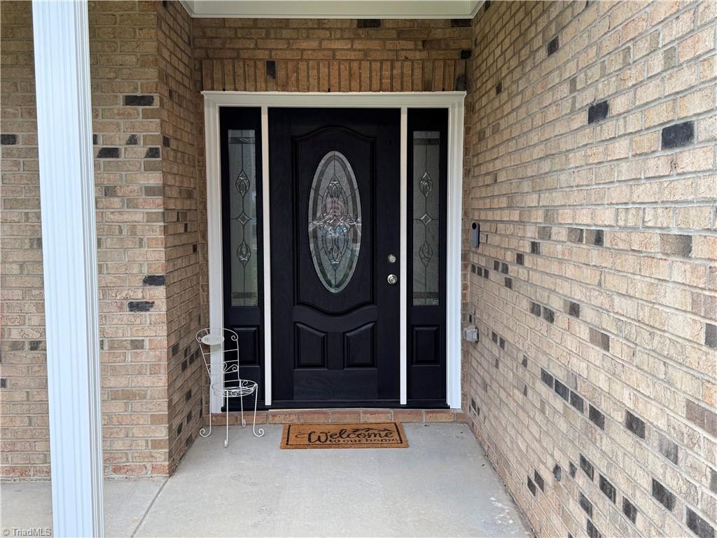 3924 Braddock Road High Point, NC 27265 - Photo 4 of 25 Brand new upgraded front door ready to welcome you in!