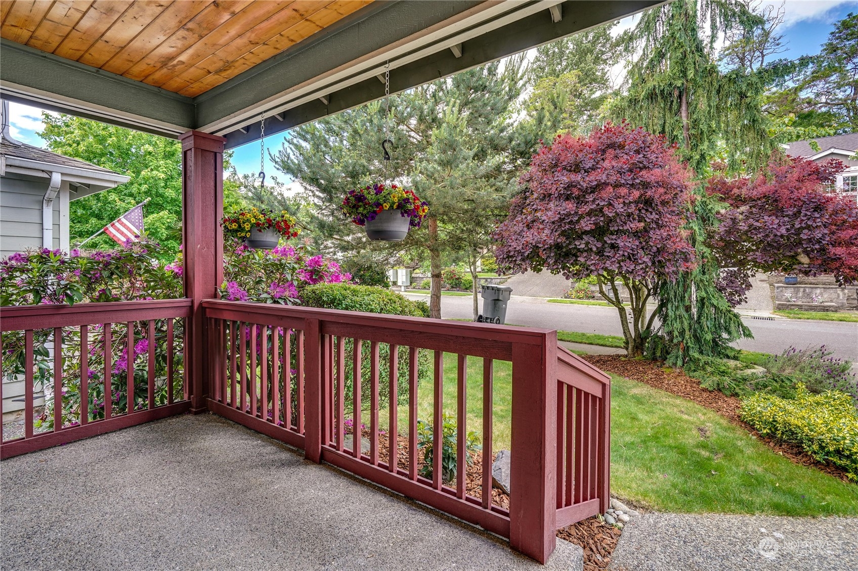 23729 17th Place West Bothell, WA 98021 - Photo 3 of 34 a view of a porch with a yard