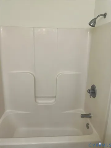 a close up of a bathtub