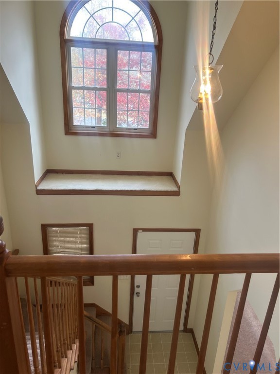 11449 Cedar Run Road Petersburg, VA 23805 - Photo 16 of 19 a view of staircase with two windows