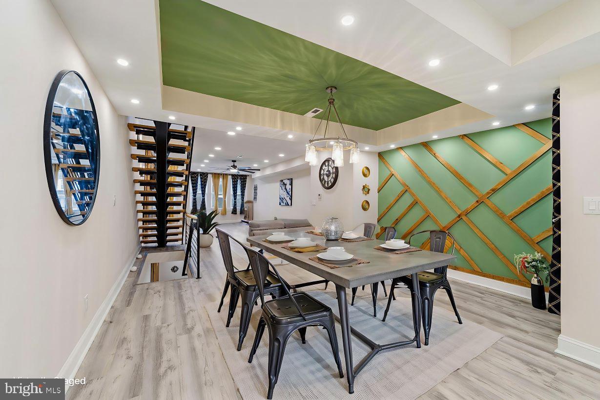 2461 79th Avenue Philadelphia, PA 19150 - Photo 7 of 41 Dining Area Virtually Staged/Enhanced