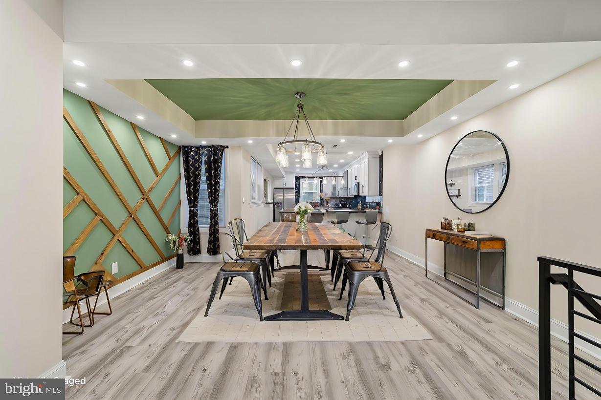 2461 79th Avenue Philadelphia, PA 19150 - Photo 9 of 41 Dining Area Virtually Staged/Enhanced