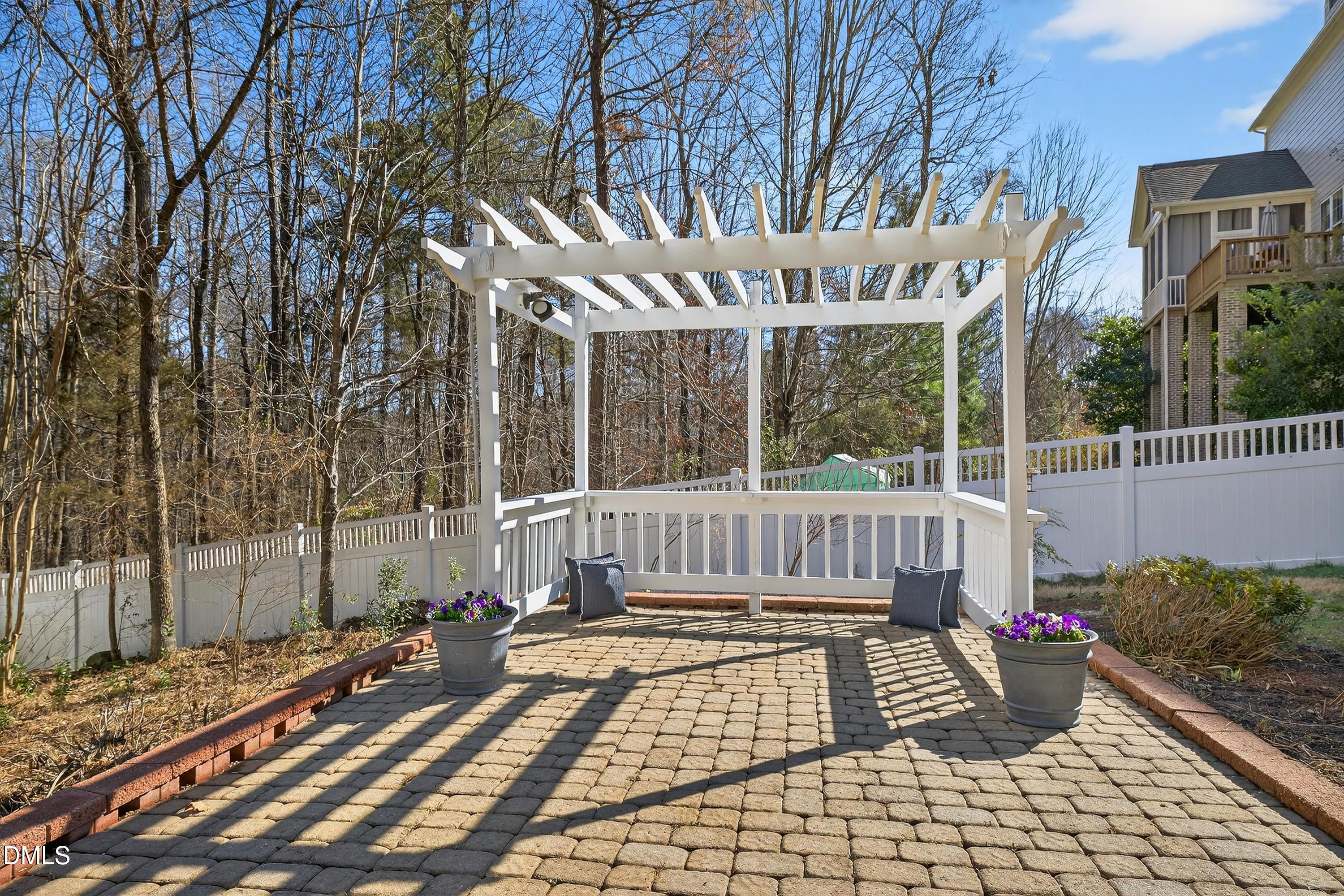 307 Ashdown Forest Lane Cary, NC 27519 - Photo 74 of 91 a view of balcony with wooden floor