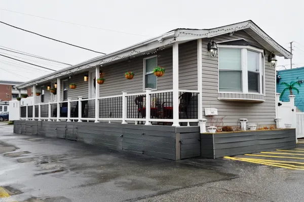 a view of a house with a sink and dishwasher
