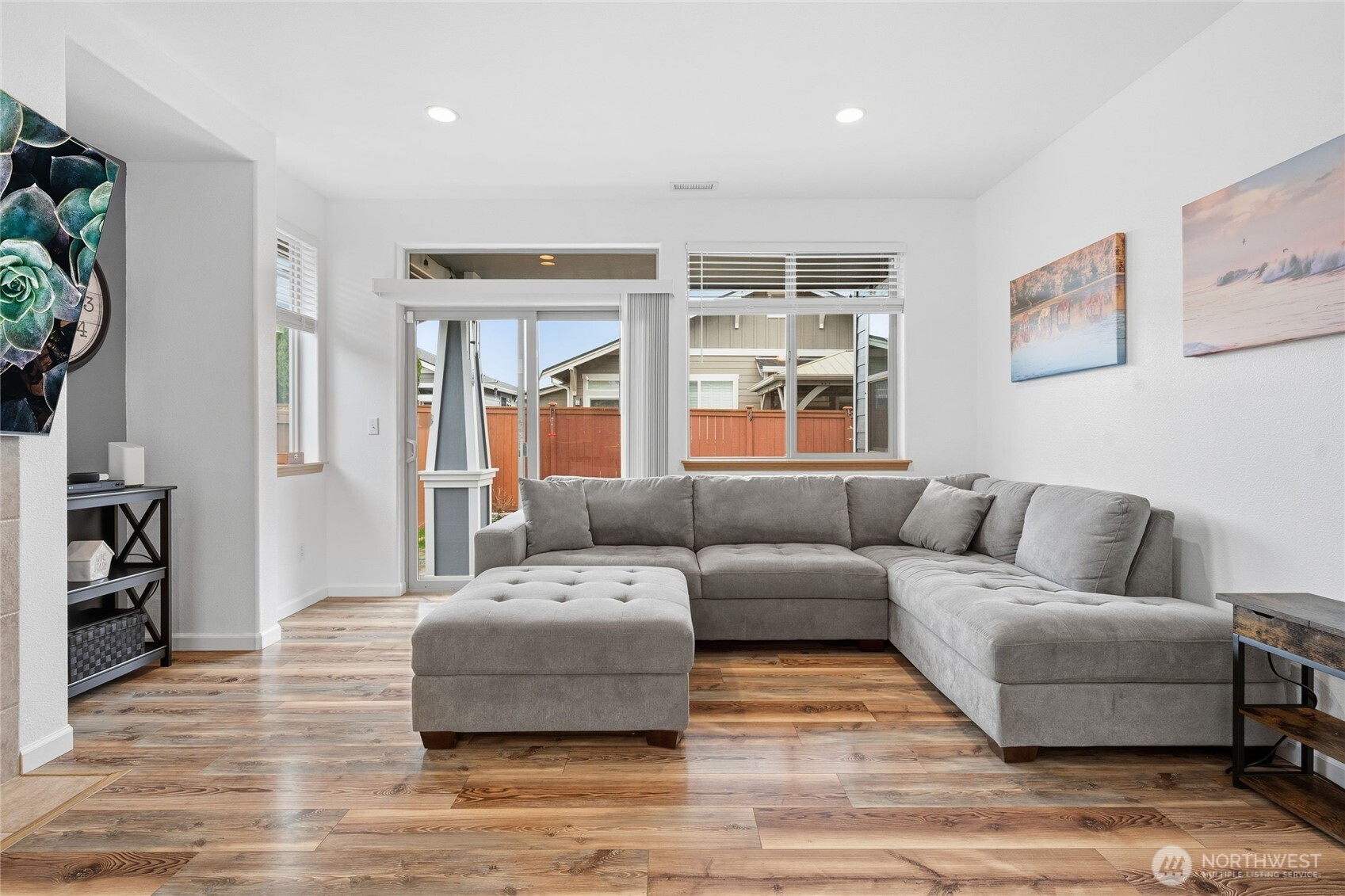 8218 Bainbridge Loop Northeast Lacey, WA 98516 - Photo 17 of 40 a living room with furniture and a couch