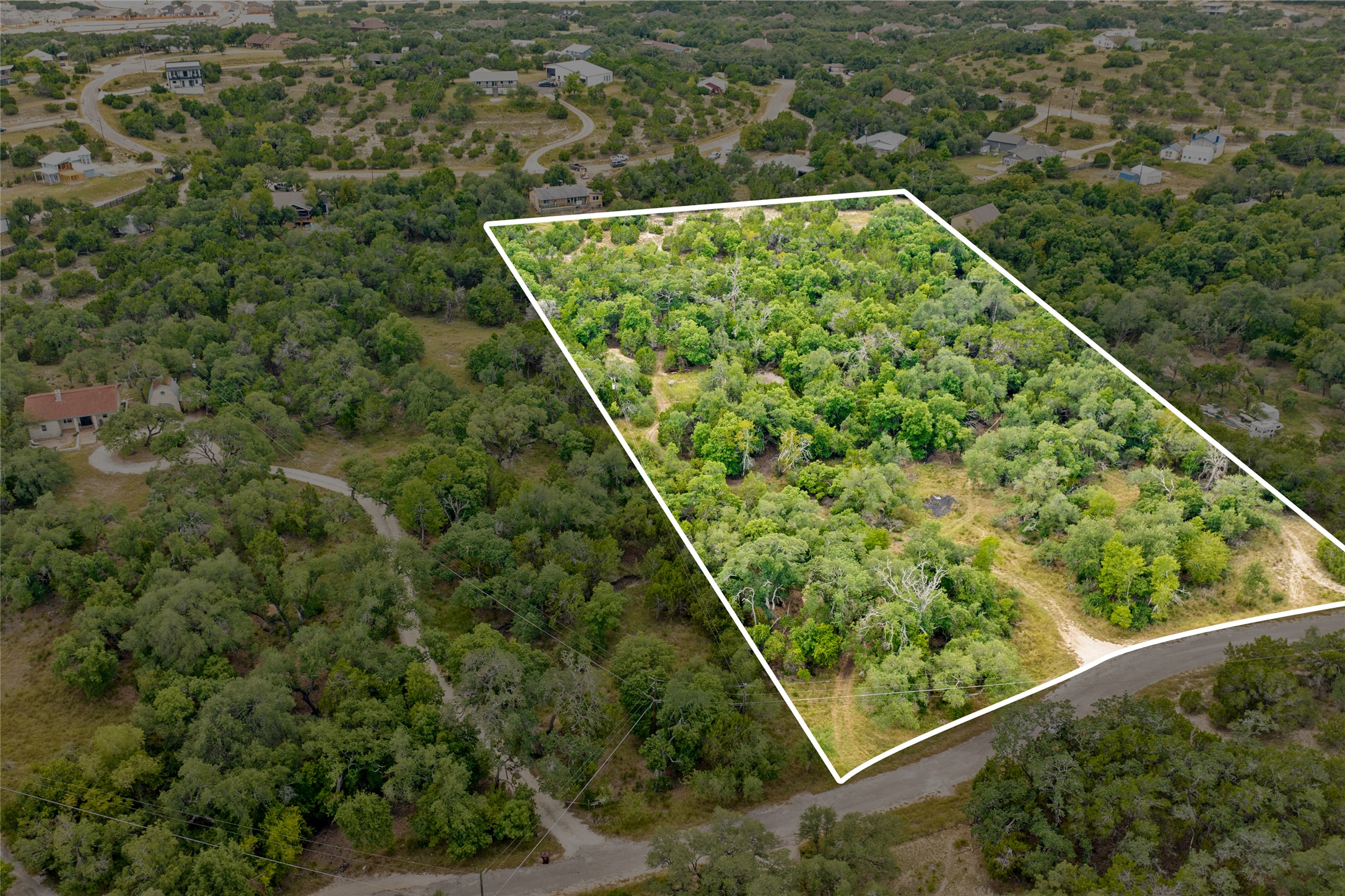 150 Oak Grove Drive Dripping Springs, TX 78620 - Photo 13 of 33 a view of a yard