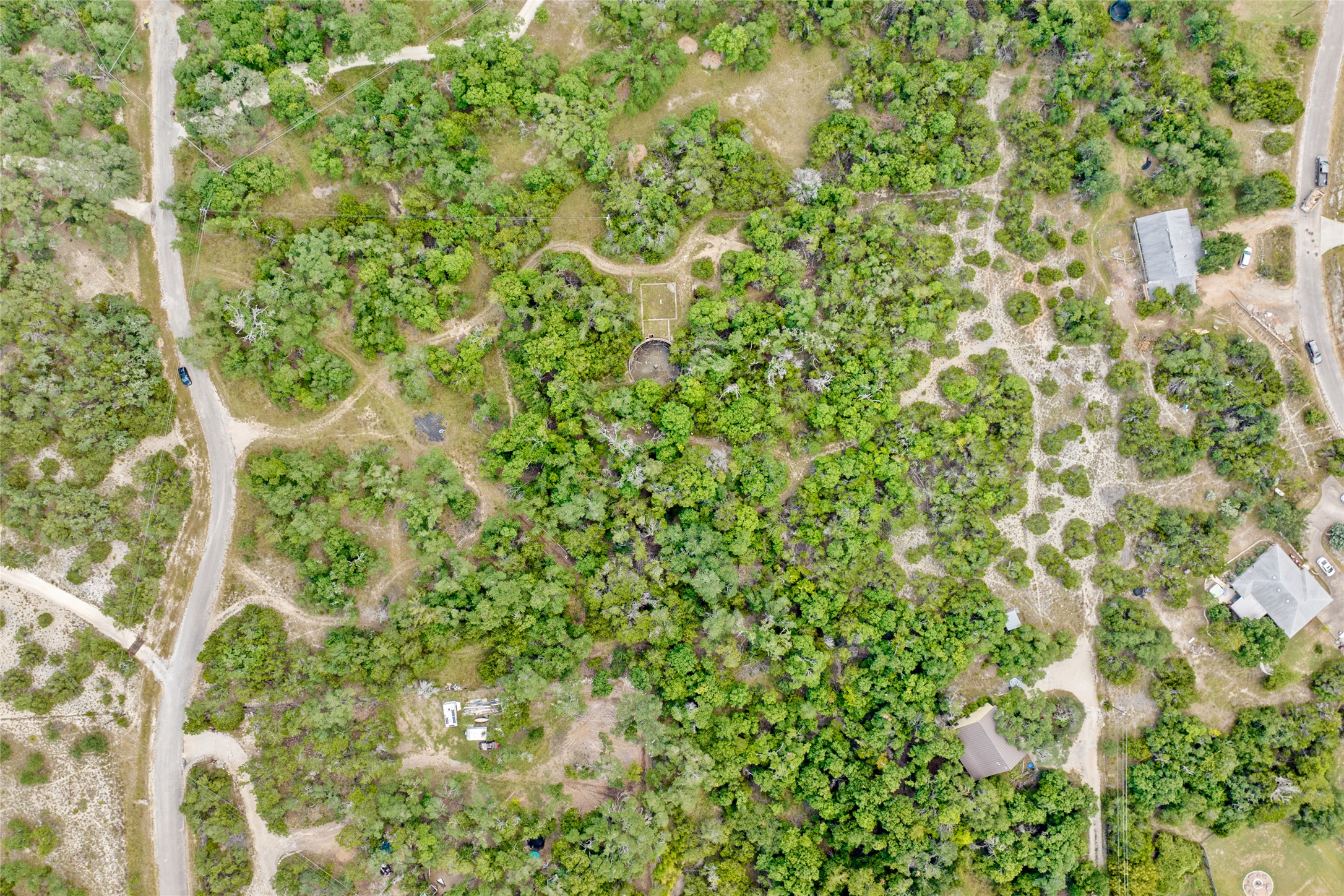 150 Oak Grove Drive Dripping Springs, TX 78620 - Photo 17 of 33 a view of a garden with a tree