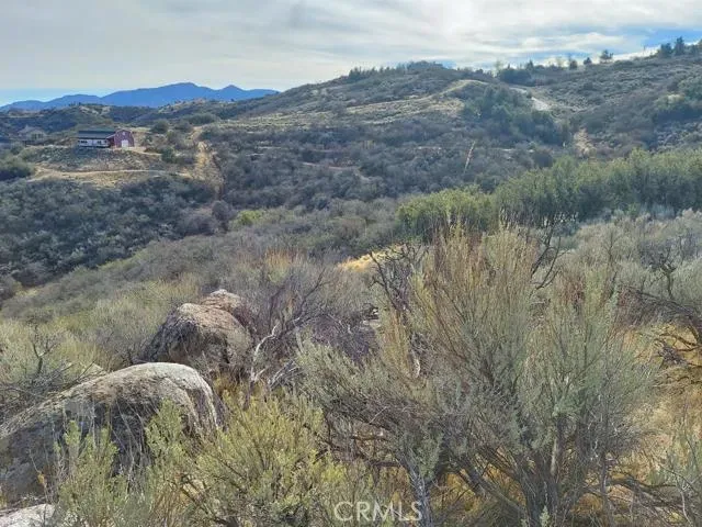 a view of a mountain in the distance