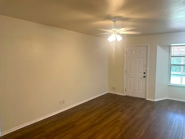 wooden floor in an empty room