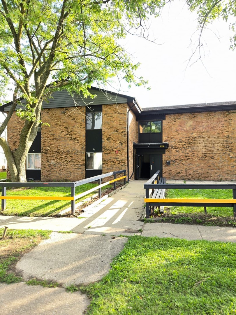 a view of a swimming pool with a lounge chairs