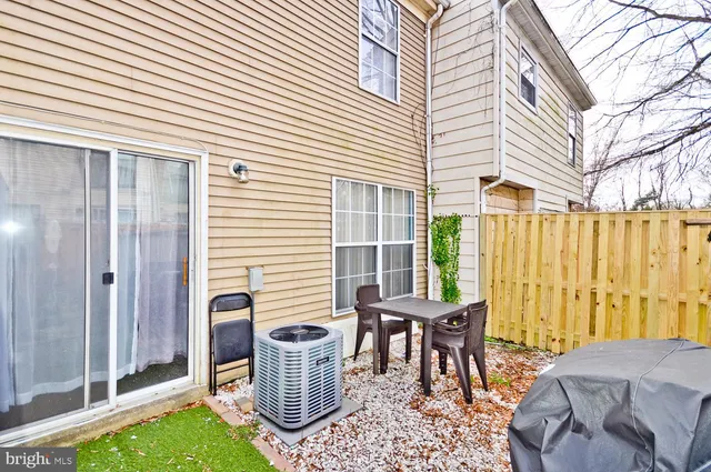 a outdoor space with furniture