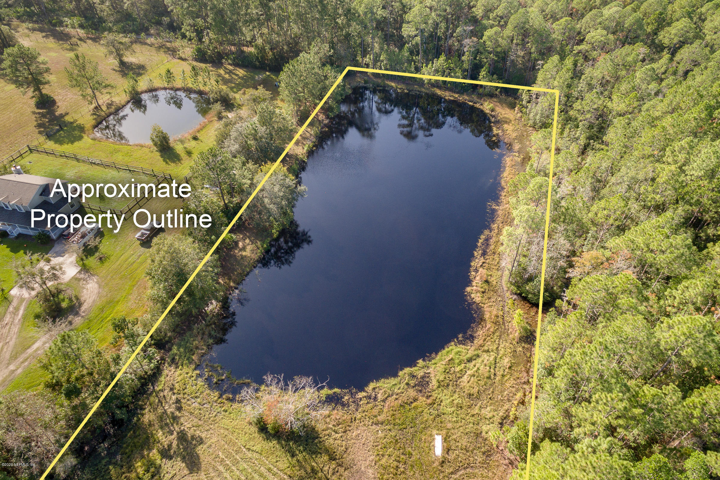 13160 Caldwell Road Jacksonville, FL 32226 - Photo 47 of 53 49-Aerial View of Pond - 1