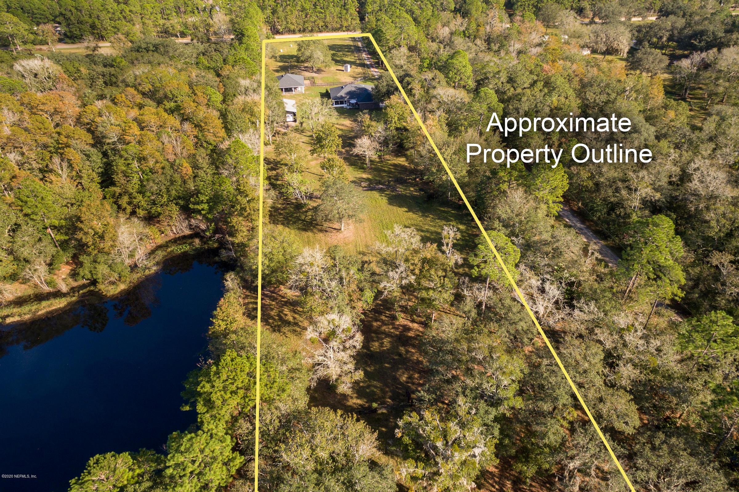 13160 Caldwell Road Jacksonville, FL 32226 - Photo 50 of 53 53-Aerial View of Property - 1