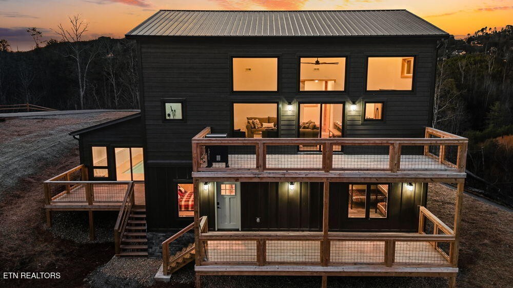 650 Ridge Top Loop Gatlinburg, TN 37738 - Photo 34 of 38 a view of a house with a window