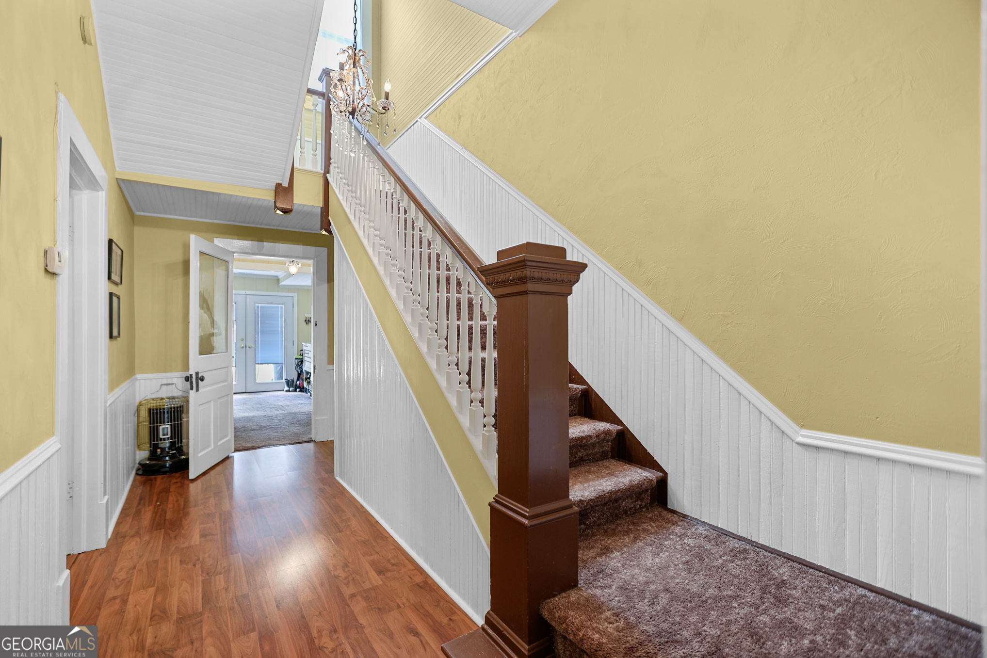 1205 Terrell Street Greenville, GA 30222 - Photo 24 of 50 a view of entryway and hall with wooden floor