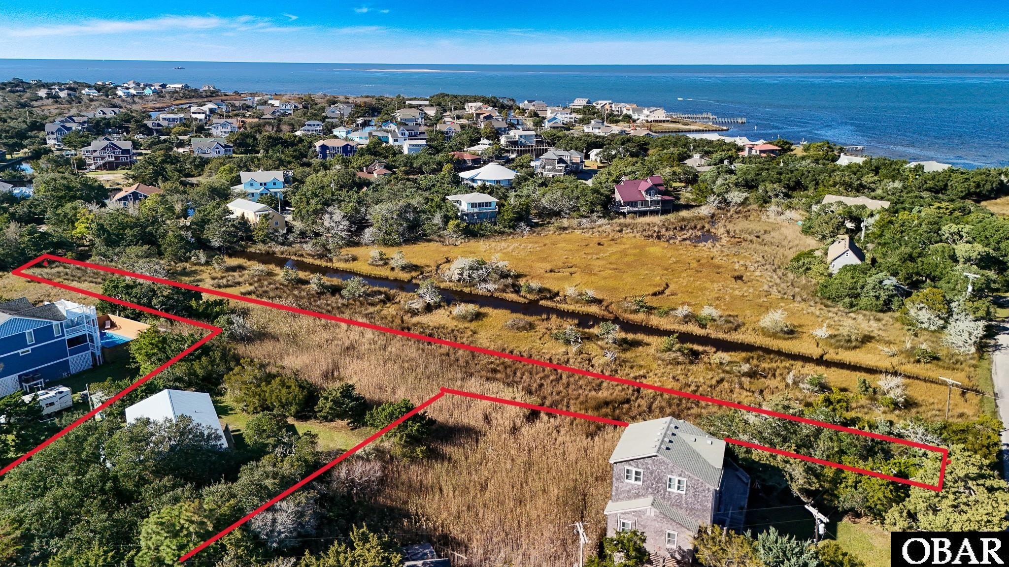 11 Trent Road, Unit 4 & 1 Ocracoke, NC 27960 - Photo 8 of 31 Aerial Includes Marsh Lot
