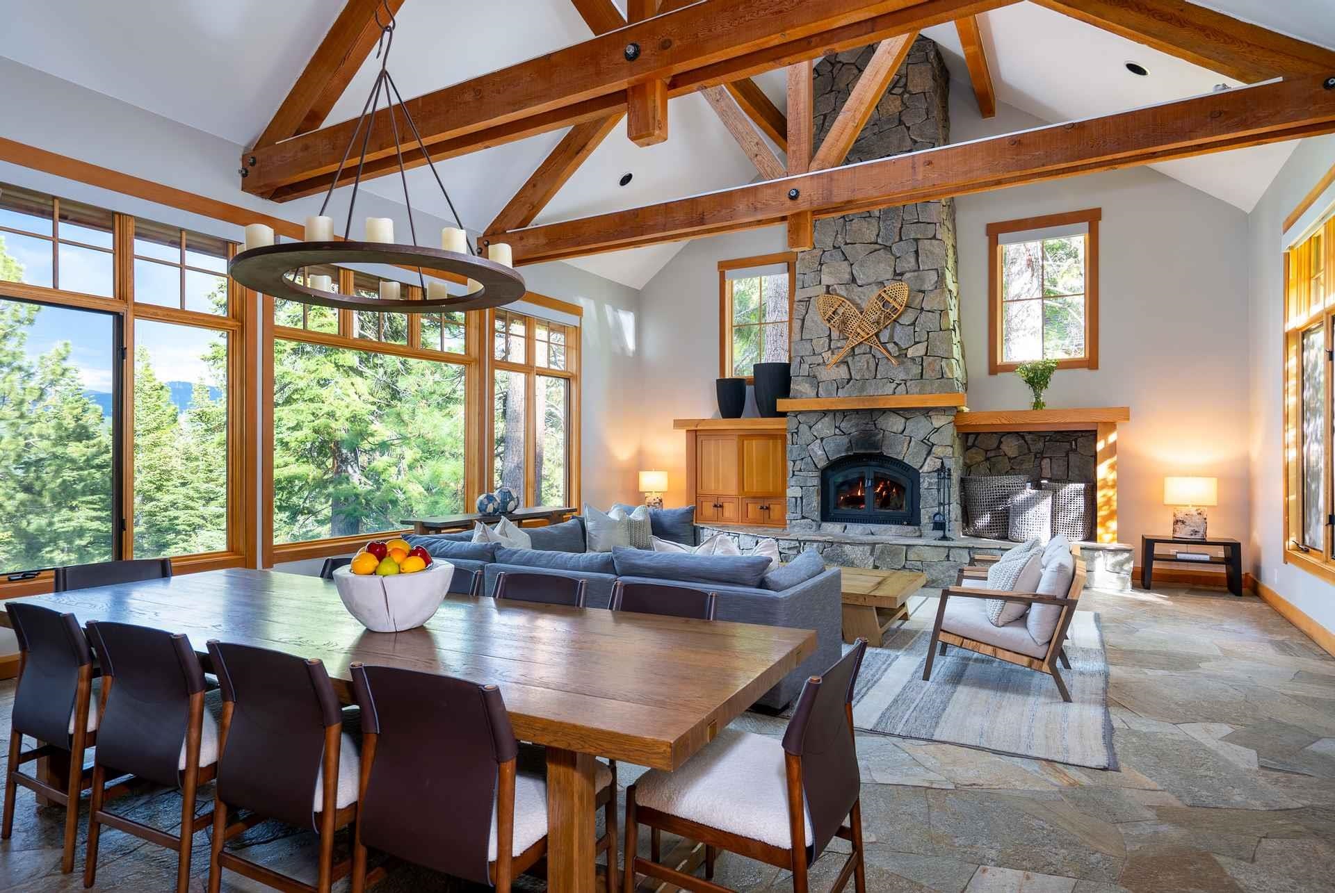 1723 Grouse Ridge Road Truckee, CA 96161 - Photo 2 of 27 a view of a dining room with furniture window and outside view