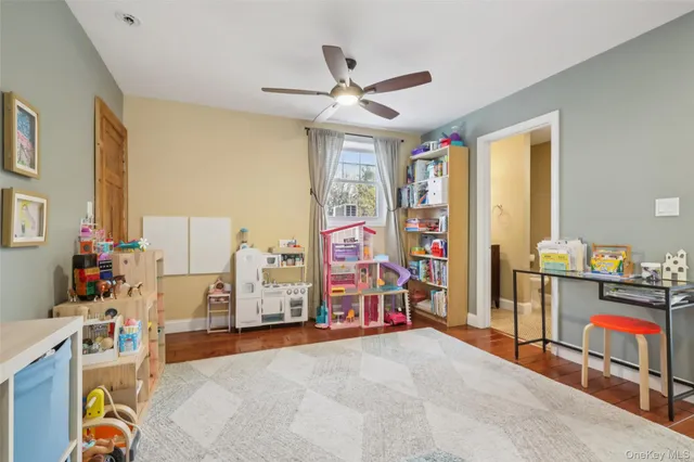 a very nice looking room with a large window