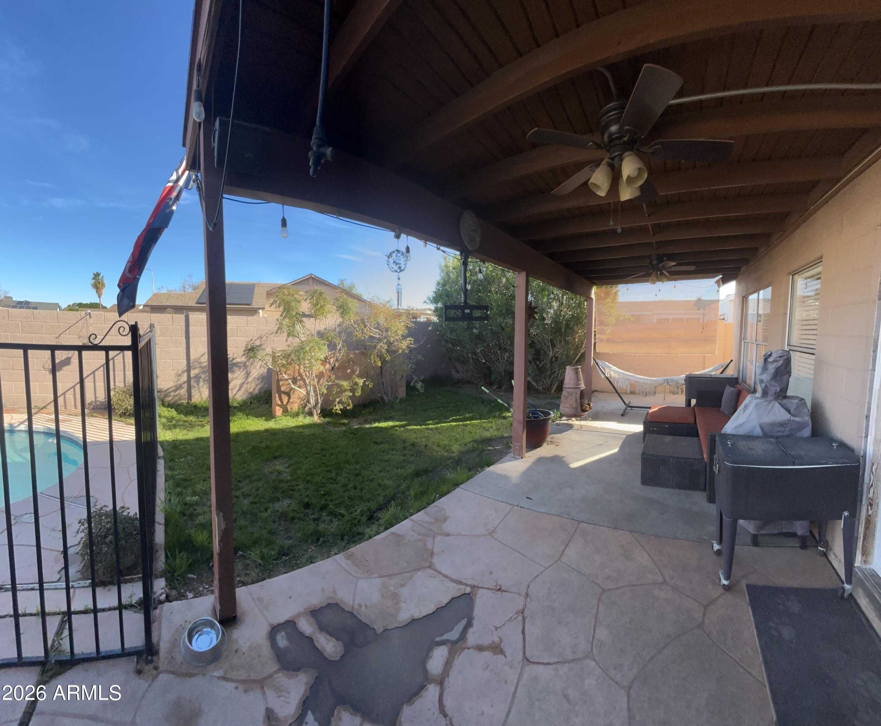 9002 West Coronado Road Phoenix, AZ 85037 - Photo 44 of 48 a view of a patio