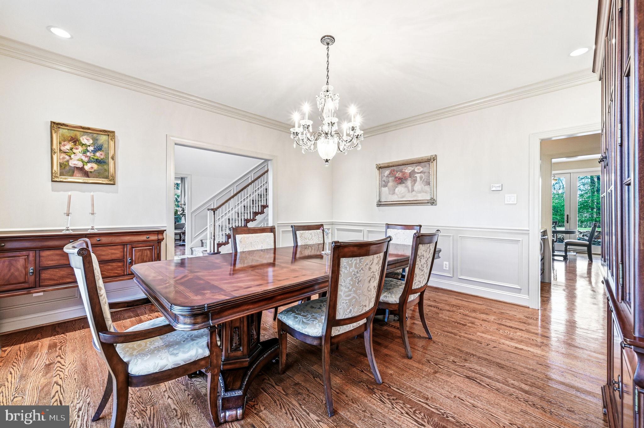 1714 Hickory Hill Road Chadds Ford, PA 19317 - Photo 20 of 82 a view of a dining room with furniture window and wooden floor