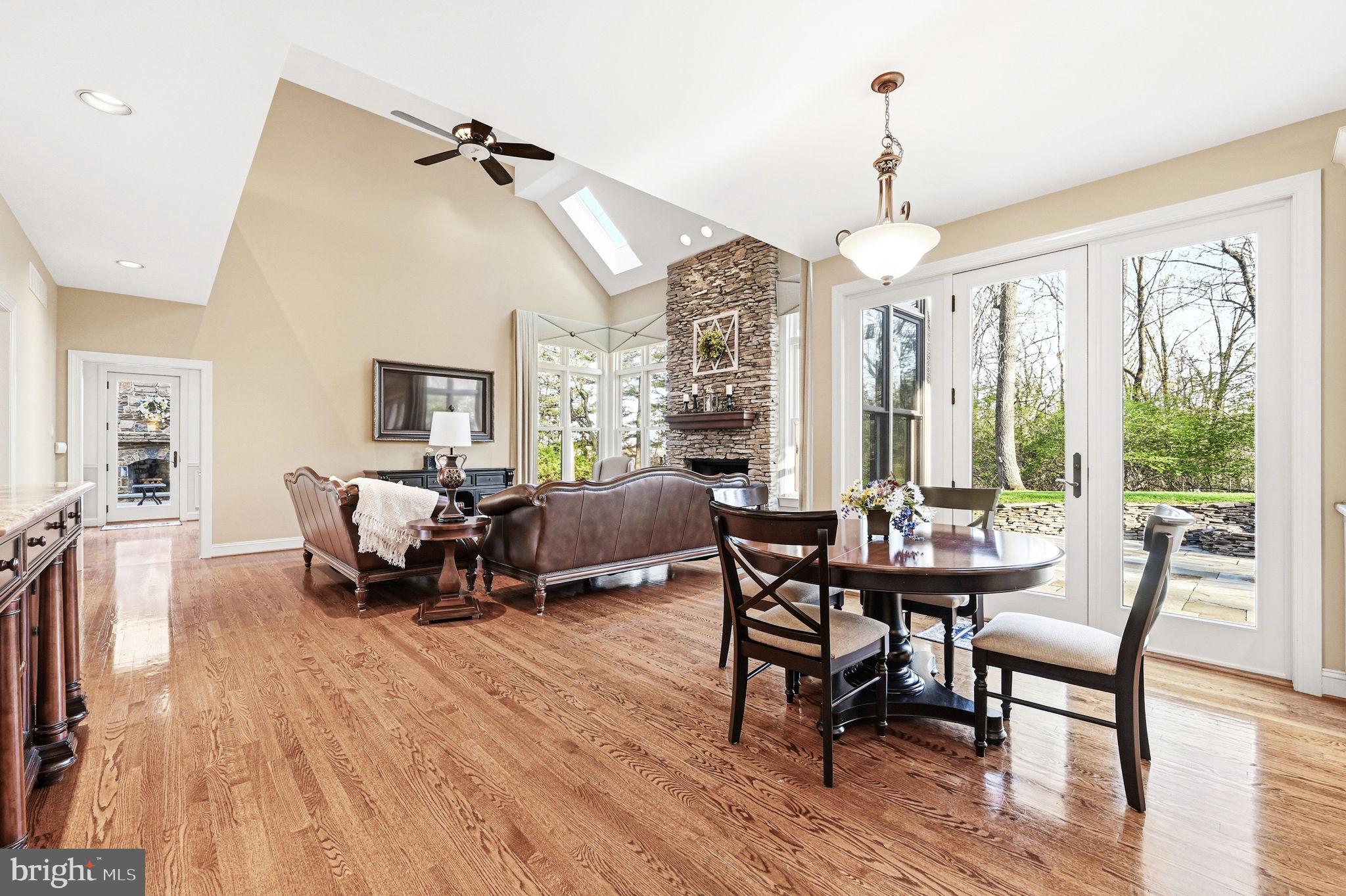 1714 Hickory Hill Road Chadds Ford, PA 19317 - Photo 23 of 82 a living room with furniture wooden floor and a chandelier