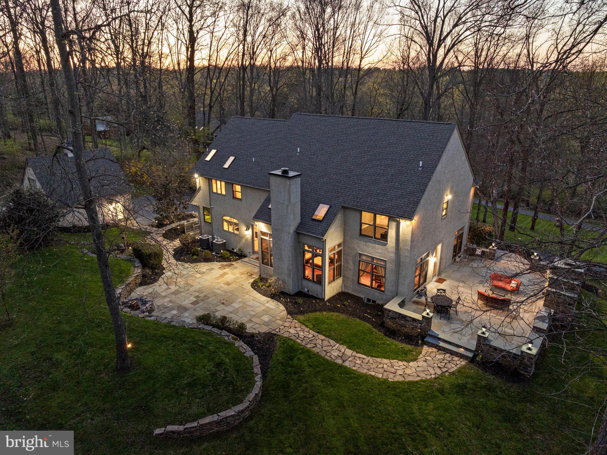 1714 Hickory Hill Road Chadds Ford, PA 19317 - Photo 5 of 82 a view of a house with backyard and sitting area