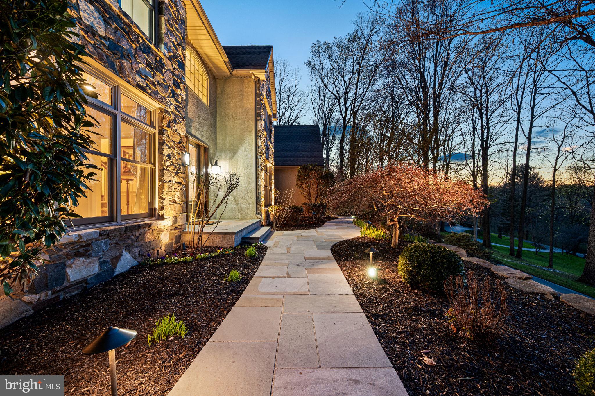 1714 Hickory Hill Road Chadds Ford, PA 19317 - Photo 74 of 82 a view of a pathway with a yard