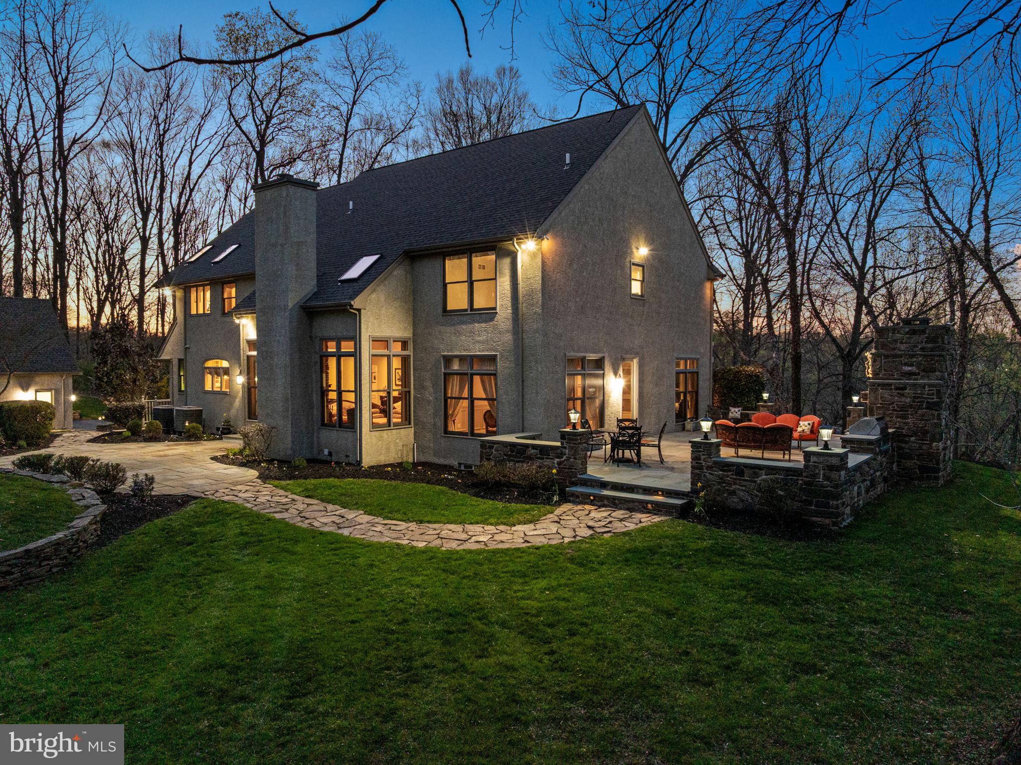1714 Hickory Hill Road Chadds Ford, PA 19317 - Photo 82 of 82 a view of a house with backyard and sitting area