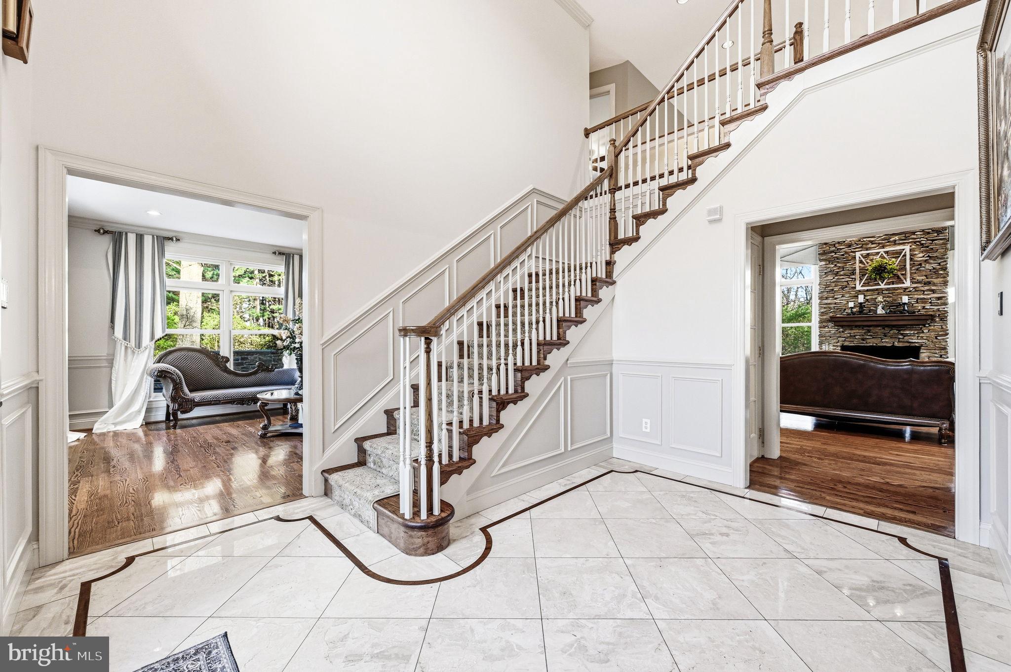 1714 Hickory Hill Road Chadds Ford, PA 19317 - Photo 10 of 82 a view of entryway and hall with wooden floor