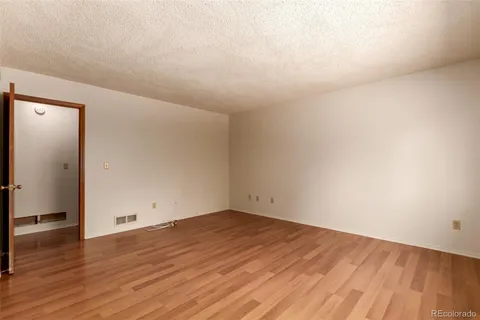 wooden floor in a room