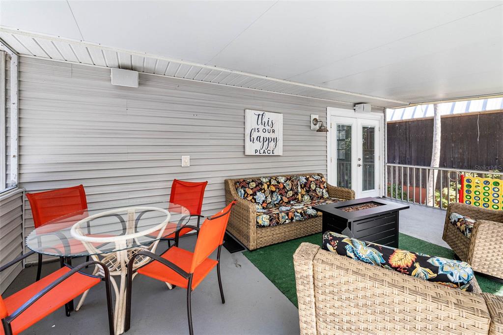 6110 Bear Trail Weeki Wachee, FL 34607 - Photo 33 of 48 a outdoor space with patio furniture and a potted plant