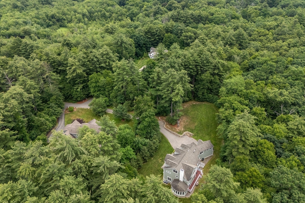 24 Wayside Inn Road Framingham, MA 01701 - Photo 7 of 38 an aerial view of a house with a yard and lake view
