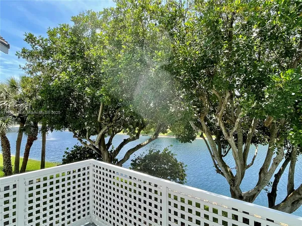 a view of a roof deck