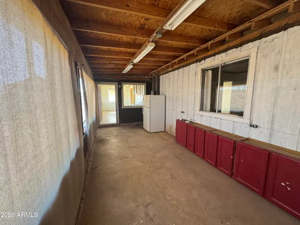 a view of a storage & utility room