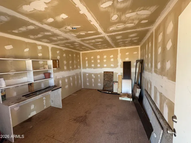 a view of a storage & utility room