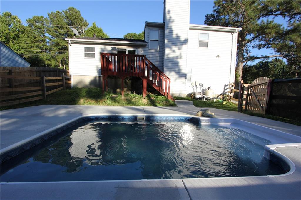 3085 Creel Road College Park, GA 30349 - Photo 34 of 38 a view of swimming pool from a lake
