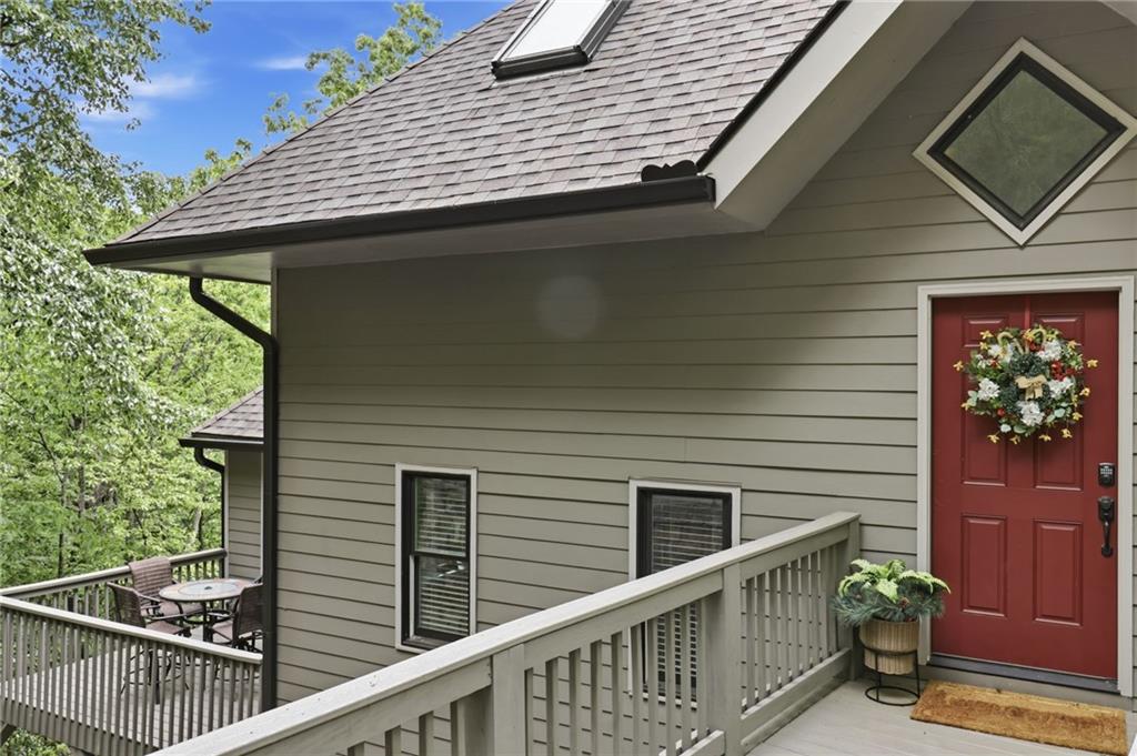 59 Falcon Heights Jasper, GA 30143 - Photo 42 of 47 a view of house with deck and outdoor space