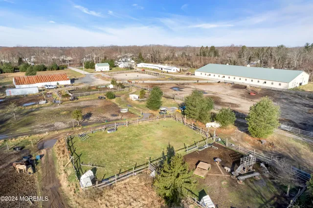 a view of a terrace with a yard