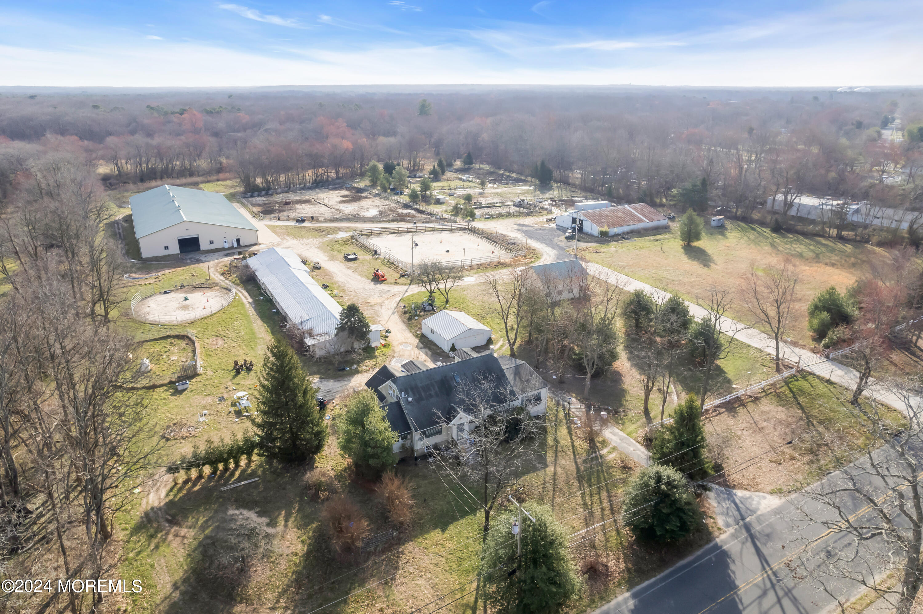 251 Oak Glen Road Howell, NJ 07731 - Photo 11 of 24 an aerial view of residential houses with outdoor space