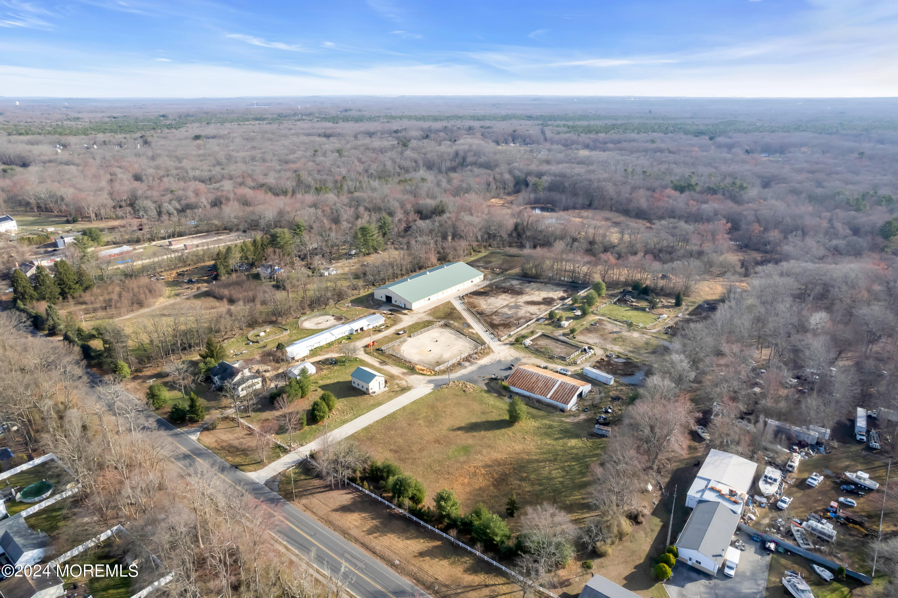 251 Oak Glen Road Howell, NJ 07731 - Photo 23 of 24 an aerial view of residential houses with outdoor space