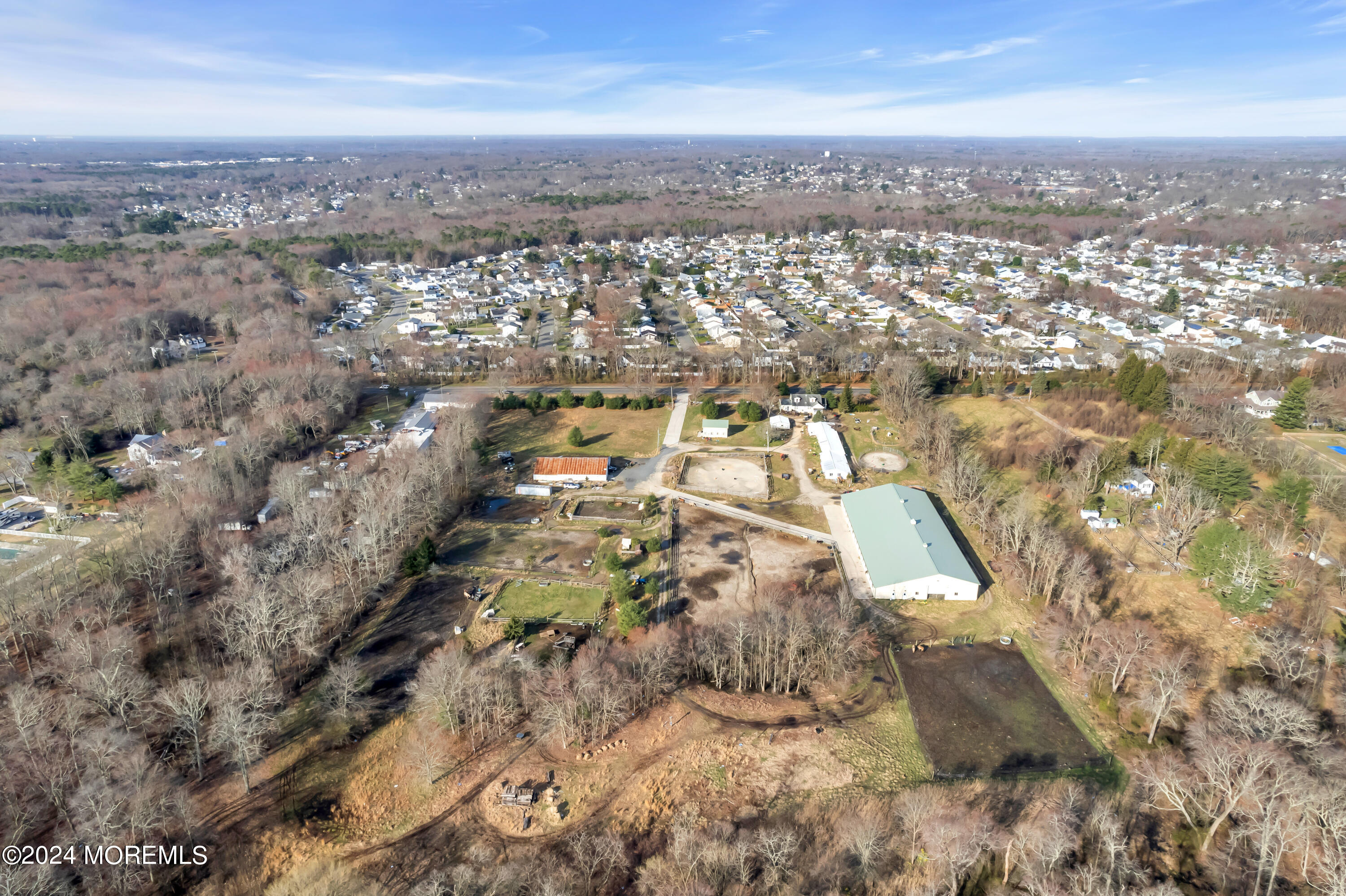 251 Oak Glen Road Howell, NJ 07731 - Photo 7 of 24 an aerial view of residential houses with outdoor space