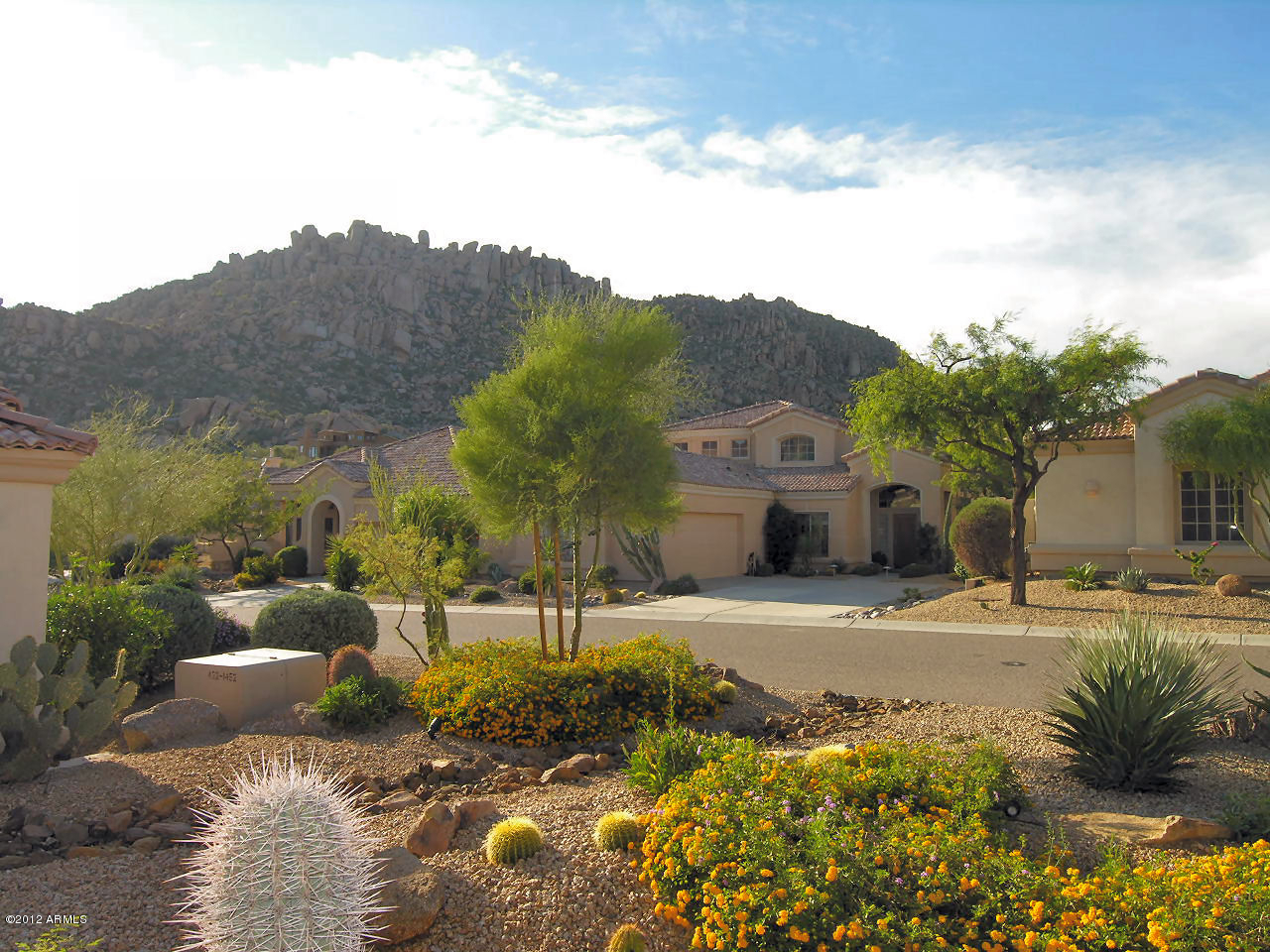 11517 East Ranch Gate Road Scottsdale, AZ 85255 - Photo 34 of 35 a view of a house with a outdoor space