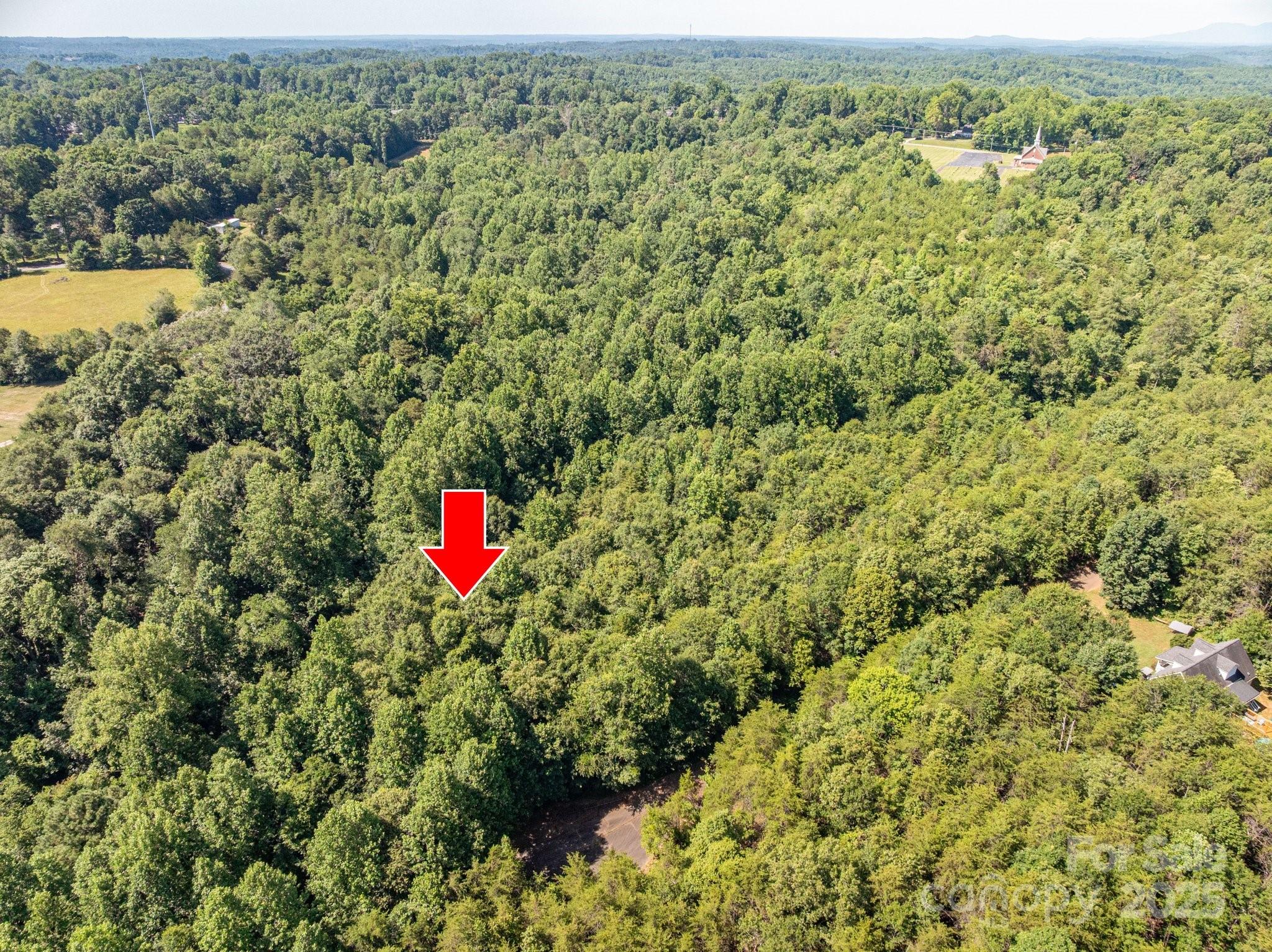 Lot #17 Meadow Crossing Drive Rutherfordton, NC 28139 - Photo 4 of 14 an aerial view of a houses with a lush green hillside