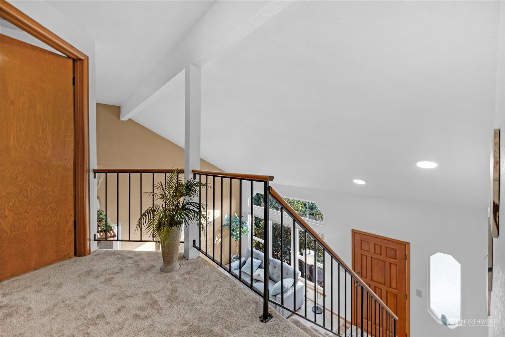 23323 12th Place West Bothell, WA 98021 - Photo 14 of 36 a view of staircase with railing and white walls