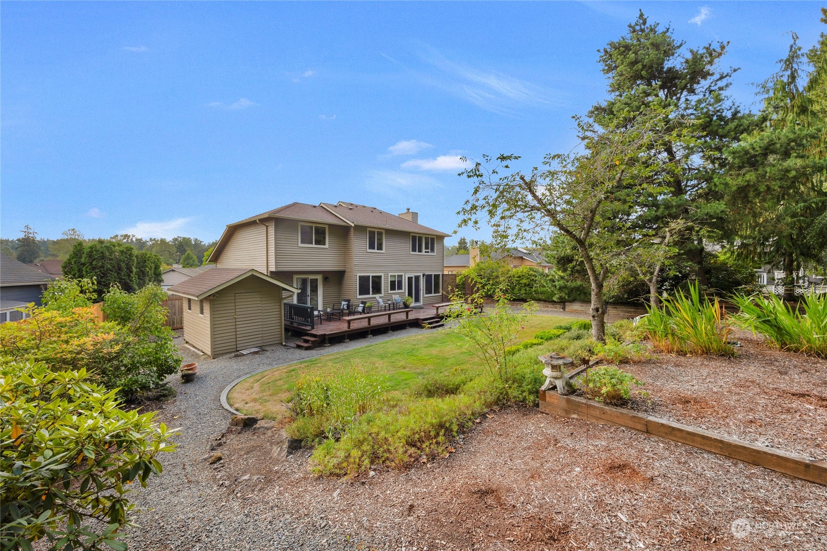 23323 12th Place West Bothell, WA 98021 - Photo 31 of 36 a view of house with a big yard