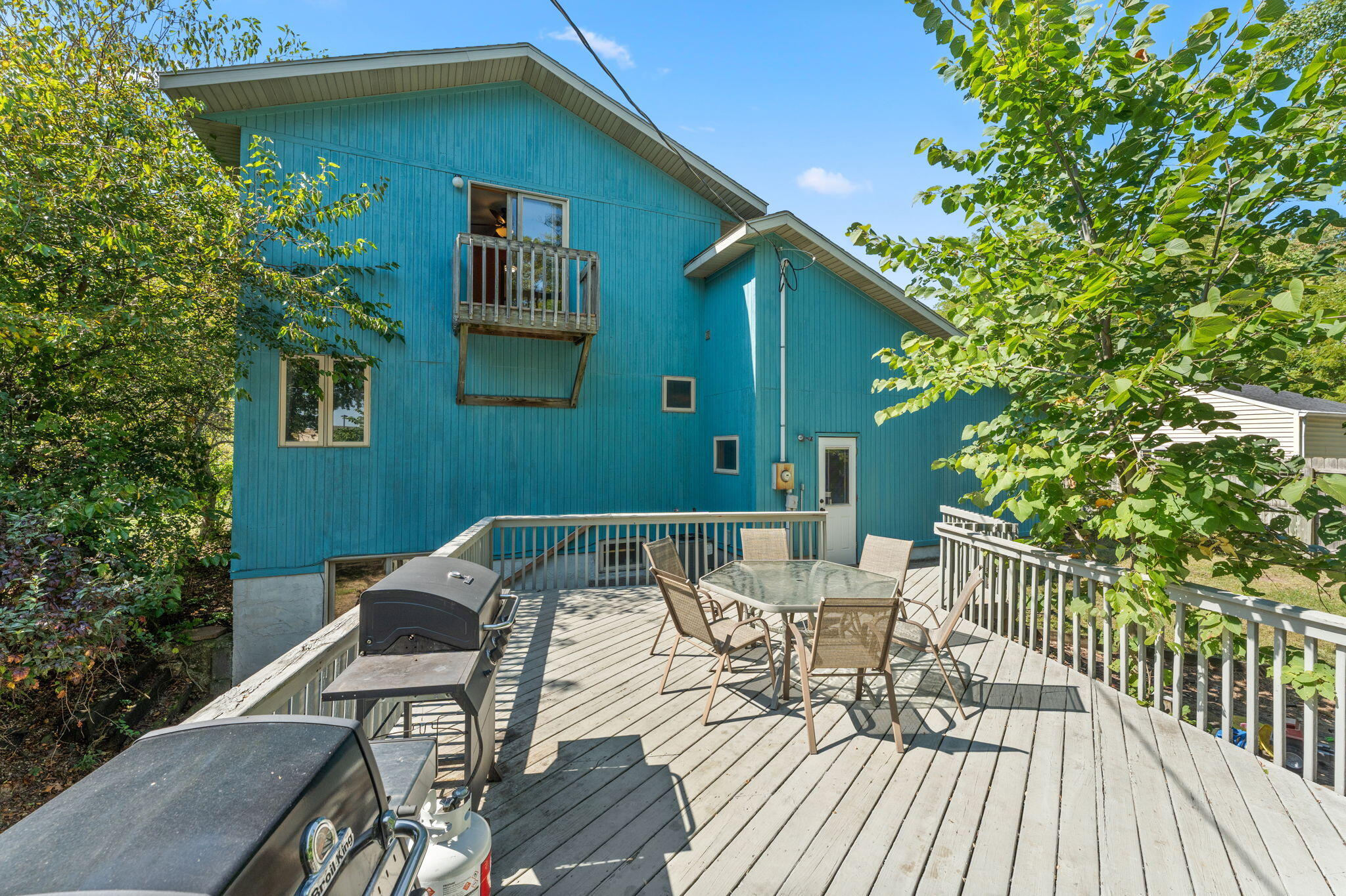 225 Warren Road Michigan City, IN 46360 - Photo 33 of 47 a view of a deck with furniture