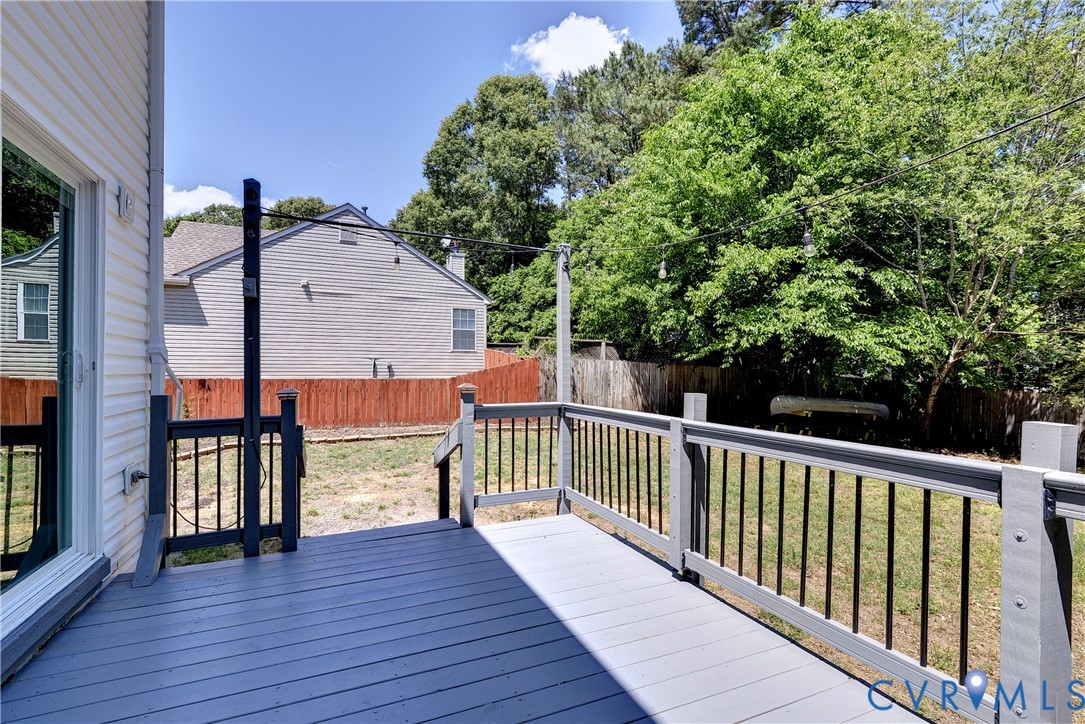 5912 Allegheny Road Williamsburg, VA 23188 - Photo 31 of 38 Rear Deck, approx 14 x 10