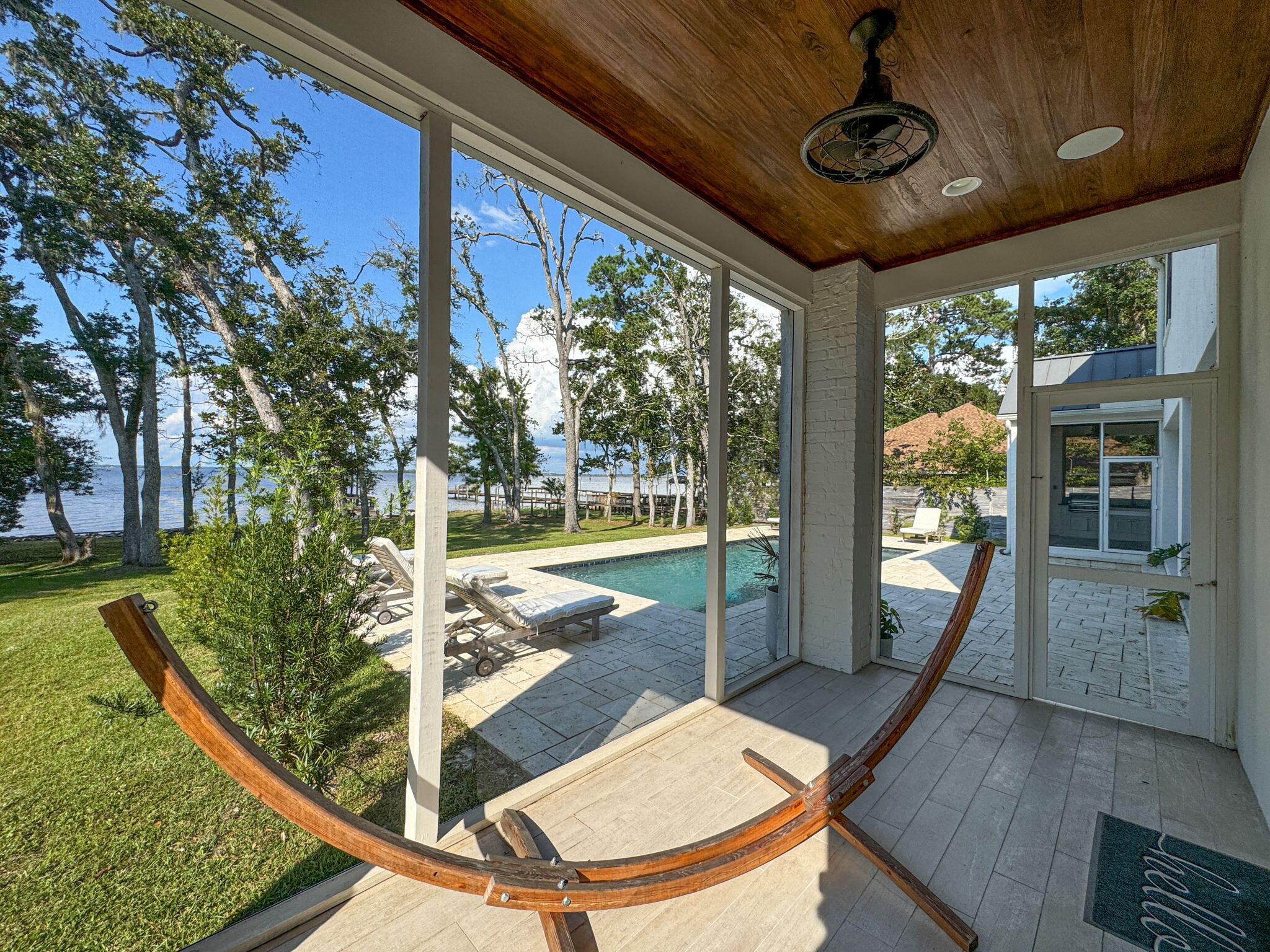 164 Bay Trace Santa Rosa Beach, FL 32459 - Photo 30 of 90 Screened Porch Off Primary Bedroom