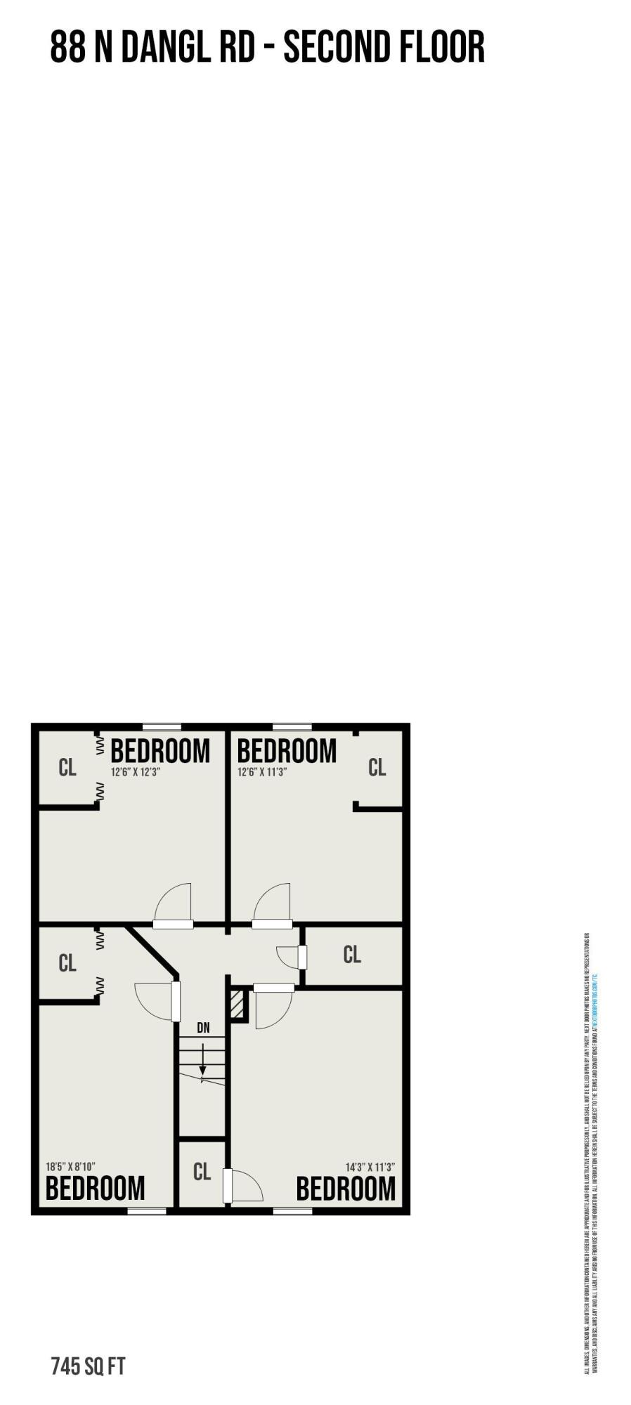 88 North Dangl Road Muskegon, MI 49442 - Photo 30 of 30 dangl floorplan 3