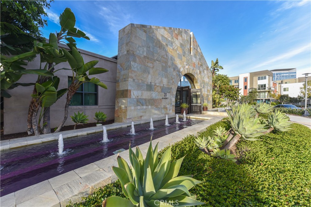 1703 Rivington Irvine, CA 92612 - Photo 40 of 42 a swimming pool with outdoor seating and plants